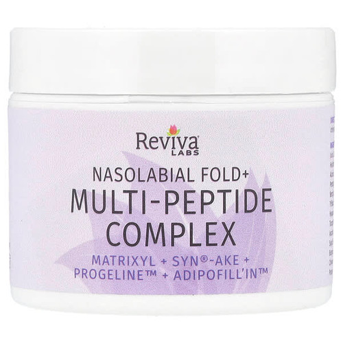<img alt="Reviva Labs, Nasolabial Fold+, Multi-Peptide Complex, 2 oz (55 g)" title="Reviva Labs, Nasolabial Fold+, Multi-Peptide Complex, 2 oz (55 g),087992114083"