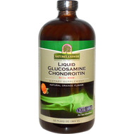 Natures Answer, Liquid Glucosamine Chondroitin, with MSM, Natural Orange Flavor, 32 fl oz (960 ml)