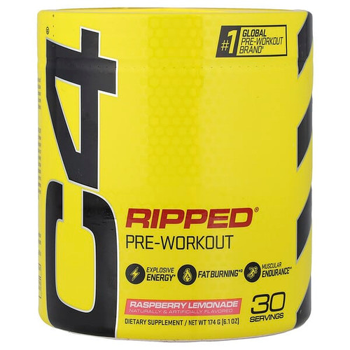 <img alt="C4 - Cellucor, C4 Ripped, Pre-Workout, Raspberry Lemonade, 6.1 oz (174 g)" title="C4 - Cellucor, C4 Ripped, Pre-Workout, Raspberry Lemonade, 6.1 oz (174 g),810390025299"