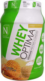 NutraKey Whey Optima Vanilla Ice Cream Cookie -- 2.1 lbs