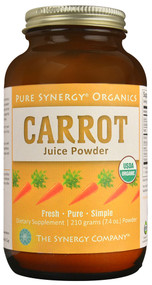 Pure Synergy Organics Carrot Juice Powder -- 7.4 oz