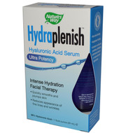 Natures Way, Hydraplenish, Sodium Hyaluronic Serum, Ultra Potency, 1 fl oz (30 ml)