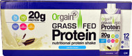 Orgain Clean Protein Grass Fed Protein Shake Vanilla Bean -- 12 Pack