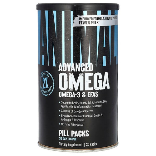 <img alt="Animal, Advanced Omega-3 & EFAS Pill Packs, 30 Packs" title="Animal, Advanced Omega-3 & EFAS Pill Packs, 30 Packs,039442030580"