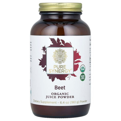 <img alt="Pure Synergy, Beet, Organic Juice Powder, 6.4 oz (180 g)" title="Pure Synergy, Beet, Organic Juice Powder, 6.4 oz (180 g),852971004187"