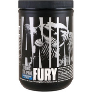 Universal Nutrition, Animal Fury, Blue Raspberry, 491.7 g