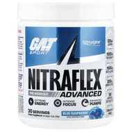 <img alt="GAT, Sport, NITRAFLEX Advanced, Pre-Workout, Blue Raspberry, 10.6 oz (300 g)" title="GAT, Sport, NITRAFLEX Advanced, Pre-Workout, Blue Raspberry, 10.6 oz (300 g),859613647085"