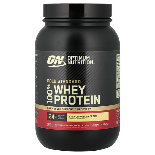 <img alt="Optimum Nutrition, Gold Standard 100% Whey Protein, French Vanilla Creme, 2 lb (907 g)" title="Optimum Nutrition, Gold Standard 100% Whey Protein, French Vanilla Creme, 2 lb (907 g),748927024111"