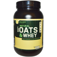 Optimum Nutrition, 100% Oats & Whey, Vanilla Bean, 3.0 lbs (1,363 g)