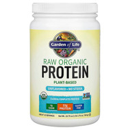 <img alt="Garden of Life, RAW Organic Protein, Unflavored, 1 lb 3.75 oz (560 g)" title="Garden of Life, RAW Organic Protein, Unflavored, 1 lb 3.75 oz (560 g),658010114158"