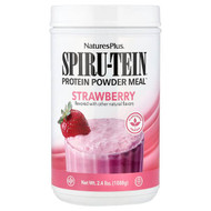<img alt="NaturesPlus, Spiru-Tein, Protein Powder Meal, Starwberry, 2.4 lbs (1,088 g)" title="NaturesPlus, Spiru-Tein, Protein Powder Meal, Starwberry, 2.4 lbs (1,088 g),097467045743"