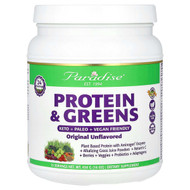 <img alt="Paradise Herbs, Protein & Greens, Original Unflavored, 16 oz (454 g)" title="Paradise Herbs, Protein & Greens, Original Unflavored, 16 oz (454 g),601944777906"
