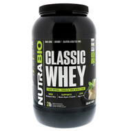 NutraBio Labs, Classic Whey Protein, Creamy Vanilla, 2 lbs (907 g)
