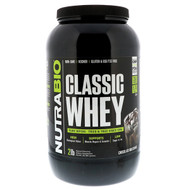 NutraBio Labs, Classic Whey Protein, Chocolate Milkshake, 2 lbs (907 g)