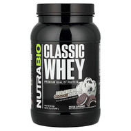 <img alt="NutraBio, Classic Whey Protein, Ice Cream Cookie Dream, 2 lbs (907 g)" title="NutraBio, Classic Whey Protein, Ice Cream Cookie Dream, 2 lbs (907 g),649908265205"