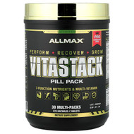 <img alt="ALLMAX, VITASTACK, Pill Pack, 30 Multi-Packs" title="ALLMAX, VITASTACK, Pill Pack, 30 Multi-Packs,665553200859"