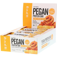Julian Bakery, Pegan Thin Protein Bar, Vanilla Cinnamon Twist, 12 Bars, 2.29 oz (65 g) Each
