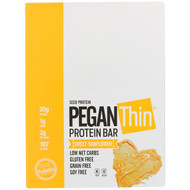 Julian Bakery, Pegan Thin Protein Bar, Sweet Sunflower, 12 Bars, 12 Bars, 2.29 oz (65 g) Each