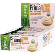 Julian Bakery, PrimalThin Whey Protein Bar, Sweet Cream, 12 Bars, 1.43 lbs (648 g)