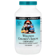 <img alt="Source Naturals, Wellness Childrens Immune Chewable, Berry, 120 Wafers" title="Source Naturals, Wellness Childrens Immune Chewable, Berry, 120 Wafers,021078021407"