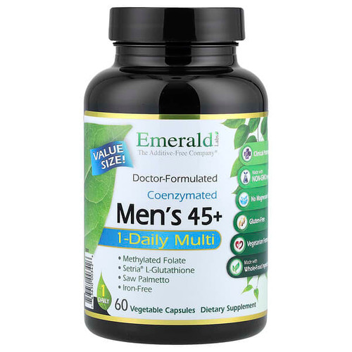 <img alt="Emerald Laboratories, Coenzymated Mens 45+ 1-Daily Multi, 60 Vegetable Capsules" title="Emerald Laboratories, Coenzymated Mens 45+ 1-Daily Multi, 60 Vegetable Capsules,743650003426"