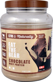 Eat the Bear, Grass-Fed Whey Protein, Chocolate, 1.62 lbs (735 g)