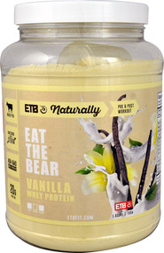 Eat the Bear, Grass-Fed Whey Protein, Vanilla, 1.62 lbs (735 g)
