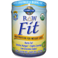 Garden of Life, Raw Organic Fit, High Protein for Weight Loss, Vanilla, 16.1 oz (457 g)