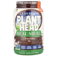 <img alt="Genceutic Naturals, Clean Vegan Plant Head, Real Meal, Chocolate, 2.3 lb (1,050 g)" title="Genceutic Naturals, Clean Vegan Plant Head, Real Meal, Chocolate, 2.3 lb (1,050 g),896245268875"