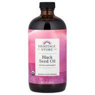 <img alt="Heritage Store, Black Seed Oil, 16 fl oz (473 ml)" title="Heritage Store, Black Seed Oil, 16 fl oz (473 ml),076970825714"