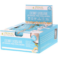 Primal Kitchen Collagen Fuel Bar Coconut Cashew -- 12 Bars