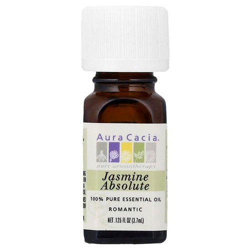 <img alt="Aura Cacia, 100% Pure Essential Oil, Jasmine Absolute, 0.125 fl oz (3.7 ml)" title="Aura Cacia, 100% Pure Essential Oil, Jasmine Absolute, 0.125 fl oz (3.7 ml),051381912062"