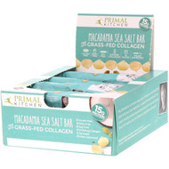 Primal Kitchen Collagen Fuel Bar Macadamia Sea Salt -- 12 Bars
