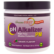 Greens First, pH Alkalizer PM, Grape, 4.29 oz (121.8 g)