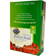Garden of Life, Organic, Perfect Food, Whole Food Greens Bar, Red Raspberry, 12 Bars, 2.25 oz (64 g) Each