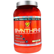 BSN, Syntha-6, Ultra Premium Protein Matrix, Cookies and Cream, 2.91 lbs (1.32 kg)