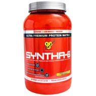 BSN, Syntha-6, Protein Powder Drink Mix, Peanut Butter Cookie, 2.91 lbs (1.32
