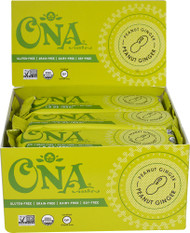 Ona Bars Gluten Free Peanut Ginger - 12 Bars