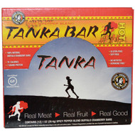 Tanka, Bar, Buffalo Meat with Cranberries and Pepper Blend, Spicy Pepper, 12 Bars, 1 oz (28.4 g) Each