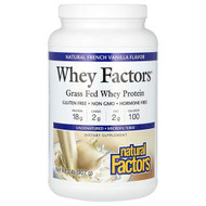 <img alt="Natural Factors, Whey Factors, Grass Fed Whey Protein, Natural French Vanilla, 2 lb (907 g)" title="Natural Factors, Whey Factors, Grass Fed Whey Protein, Natural French Vanilla, 2 lb (907 g),068958029320"