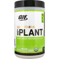 Optimum Nutrition, Gold Standard, 100% Plant-Based Protein, Chocolate, 1.59 lbs (722 g) (Discontinued Item)