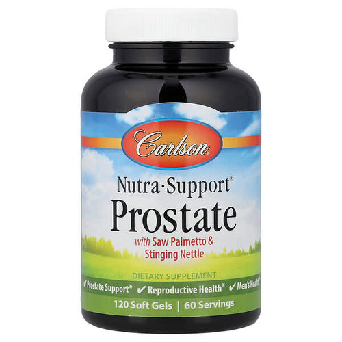 <img alt="Carlson, Nutra-Support Prostate, 120 Soft Gels" title="Carlson, Nutra-Support Prostate, 120 Soft Gels,088395046414"