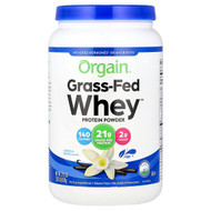 <img alt="Orgain, Grass-Fed Whey Protein Powder, Vanilla Bean, 1.82 lbs (828 g)" title="Orgain, Grass-Fed Whey Protein Powder, Vanilla Bean, 1.82 lbs (828 g),851770006149"
