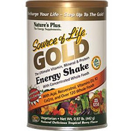 Natures Plus, Source of Life Gold, Energy Shake, Tropical Berry Flavor, .97 lb (442 g)