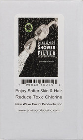 New Wave Enviro Designer Shower Filter -- 1 Filter
