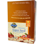 Garden of Life, Organic, Super Seed, Whole Food Fiber Bar, Apple Cinnamon, 12 Bars, 2.4 oz (68 g)