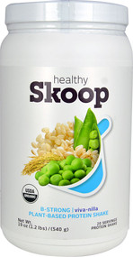 Skoop B-Strong Plant-Based Protein Shake  Viva-Nilla - 19 oz