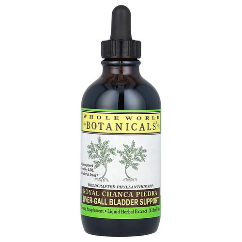 <img alt="Whole World Botanicals, Royal Chanca Piedra, Liver-Gall Bladder Support, 4 oz (118 ml)" title="Whole World Botanicals, Royal Chanca Piedra, Liver-Gall Bladder Support, 4 oz (118 ml),691195003800"