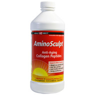Health Direct, Amino Sculpt, Anti-Aging Collagen Peptides, Cherry Flavor, 15 fl oz (444 ml)