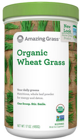 Amazing Grass, Organic Wheat Grass, 17 oz (480 g)
